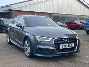 Audi A3 2.0 TDI S line Saloon 4dr Diesel Manual Euro 6 (s/s) (150 ps)