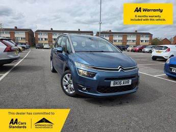 Citroen Grand C4 Picasso 1.6 BlueHDi Exclusive MPV 5dr Diesel EAT6 Euro 6 (s/s) (120 ps)