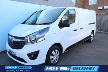 Vauxhall Vivaro 2900 SPORTIVE 1.6 CDTI 120 SAT NAV AIR CON CRUISE REAR SENSORS L