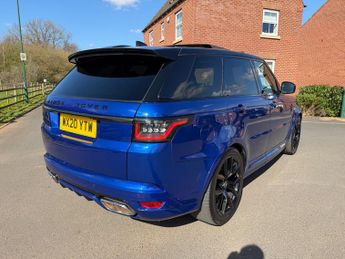 Land Rover Range Rover Sport 5.0 P575 V8 GPF SVR SUV 5dr Petrol Auto 4WD Euro 6 (s/s) (575 ps