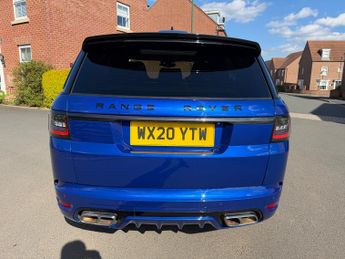Land Rover Range Rover Sport 5.0 P575 V8 GPF SVR SUV 5dr Petrol Auto 4WD Euro 6 (s/s) (575 ps