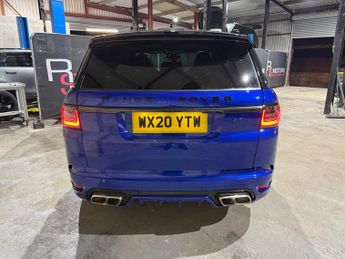 Land Rover Range Rover Sport 5.0 P575 V8 GPF SVR SUV 5dr Petrol Auto 4WD Euro 6 (s/s) (575 ps