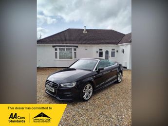 Audi A3 1.4 TFSI CoD S line Convertible 2dr Petrol S Tronic Euro 6 (s/s)