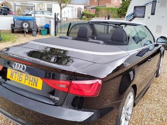 Audi A3 Cabriolet 1.4 TFSI CoD S line Convertible 2dr Petrol S Tronic Euro 6 (s/s)