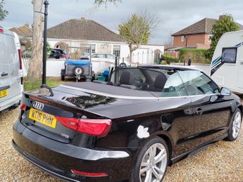 Audi A3 Cabriolet 1.4 TFSI CoD S line Convertible 2dr Petrol S Tronic Euro 6 (s/s)