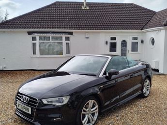 Audi A3 Cabriolet 1.4 TFSI CoD S line Convertible 2dr Petrol S Tronic Euro 6 (s/s)