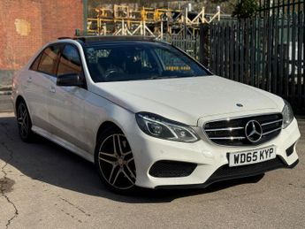 Mercedes E Class 3.0 E350 V6 BlueTEC AMG Night Edition (Premium) Saloon 4dr Diese