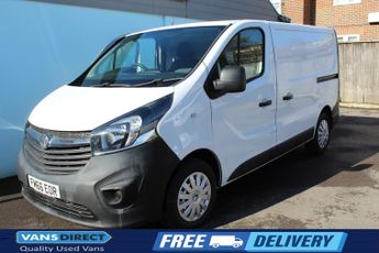 Vauxhall Vivaro 2900 ECOFLEX 1.6 CDTI REAR SENSORS TWIN SIDE DOORS SWB