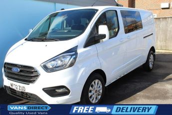 Ford Transit 300 LIMITED 2.0 ECOBLUE 130 5 SEAT CREW AIR CON CRUISE CONTROL L