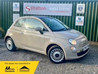 Fiat 500 1.2 Lounge Hatchback 3dr Petrol Manual Euro 6 (s/s) (69 bhp)