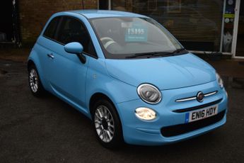Fiat 500 1.2 ECO Pop Star Hatchback 3dr Petrol Manual Euro 6 (s/s) (69 bh