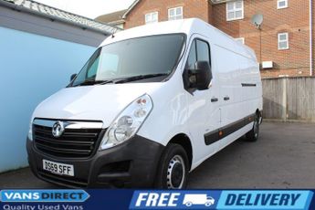 Vauxhall Movano 2.3 CDTi 3500 Panel Van 5dr Diesel Manual FWD AIR CON BLUETOOTH 