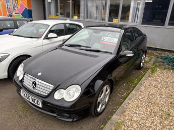 Mercedes C Class 1.8 C180 Kompressor Evolution S Coupe 2dr Petrol Automatic (202 