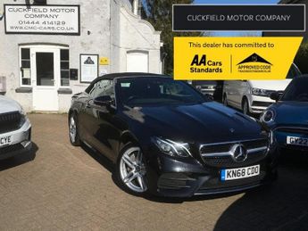 Mercedes E Class 3.0 E350d V6 AMG Line (Premium) Cabriolet 2dr Diesel G-Tronic+ 4
