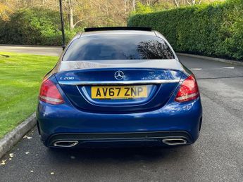 Mercedes-Benz C Class 2.0 C200 AMG Line (Premium) G-Tronic+ Euro 6 (s/s) 4dr