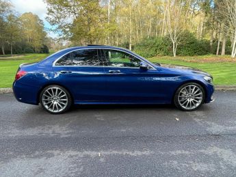 Mercedes-Benz C Class 2.0 C200 AMG Line (Premium) G-Tronic+ Euro 6 (s/s) 4dr