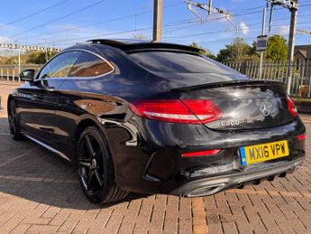 Mercedes-Benz C Class 2.1 C220d AMG Line (Premium) Coupe 2dr Diesel G-Tronic+ Euro 6 (