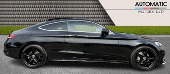Mercedes-Benz C Class 2.1 C220d AMG Line (Premium) Coupe 2dr Diesel G-Tronic+ Euro 6 (