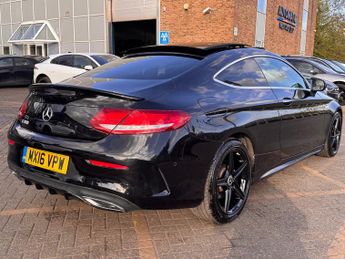 Mercedes-Benz C Class 2.1 C220d AMG Line (Premium) Coupe 2dr Diesel G-Tronic+ Euro 6 (