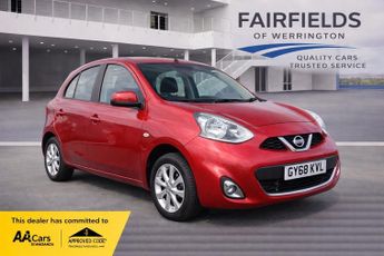 Nissan Micra 1.2 Acenta Hatchback 5dr Petrol CVT Euro 5 (80 ps)