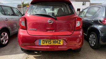 Nissan Micra 1.2 Acenta Hatchback 5dr Petrol CVT Euro 5 (80 ps)