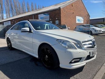 Mercedes E Class 3.0 E350 CDI V6 BlueEfficiency Sport Coupe 2dr Diesel G-Tronic E