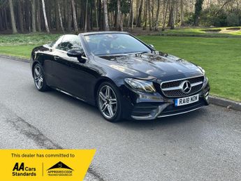 Mercedes E Class 2.0 E220d AMG Line Cabriolet 2dr Diesel G-Tronic+ Euro 6 (s/s) (
