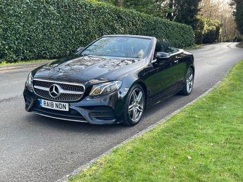 Mercedes-Benz E Class 2.0 E220d AMG Line Cabriolet 2dr Diesel G-Tronic+ Euro 6 (s/s) (