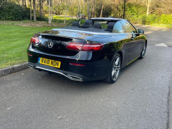 Mercedes-Benz E Class 2.0 E220d AMG Line Cabriolet 2dr Diesel G-Tronic+ Euro 6 (s/s) (
