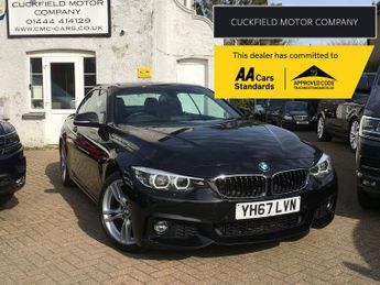 BMW 420 2.0 420d M Sport Convertible 2dr Diesel Auto Euro 6 (s/s) (190 p