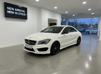 Mercedes CLA 1.6 CLA180 AMG Sport Coupe 4dr Petrol Manual - STUNNING IN WHITE