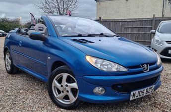 Peugeot 206 CC 1.6 16v Allure Convertible 2dr Petrol Manual (166 g/km, 110 bhp)