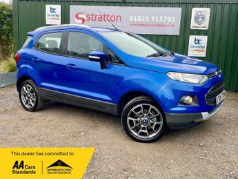 Ford EcoSport 1.0T EcoBoost Titanium SUV 5dr Petrol Manual 2WD Euro 5 (s/s) (1
