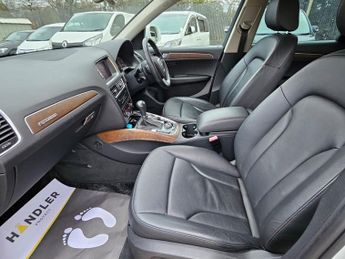 Audi Q5 2.0L TFSI QUATTRO-AUTOMATIC-ULEZ/CAZ PASS-FREE 24MONTHS GOLD WAR