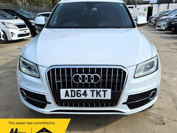 Audi Q5 2.0L TFSI QUATTRO- S LINE - ULEZ/CAZ PASS-FREE 18MONTHS GOLD WAR