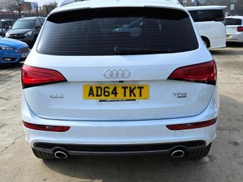 Audi Q5 2.0L TFSI QUATTRO- S LINE - ULEZ/CAZ PASS-FREE 18MONTHS GOLD WAR