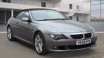 BMW 635 3.0 635d Sport Convertible 2dr Diesel Steptronic Euro 4 (286 ps)