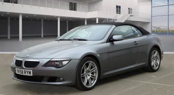 BMW 6 Series 3.0 635d Sport Convertible 2dr Diesel Steptronic Euro 4 (286 ps)