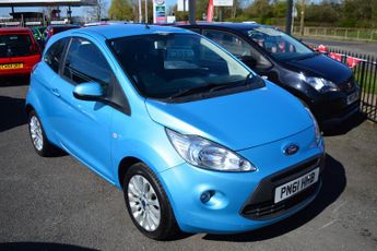 Ford Ka 1.2 Zetec Hatchback 3dr Petrol Manual Euro 5 (s/s) (69 ps)