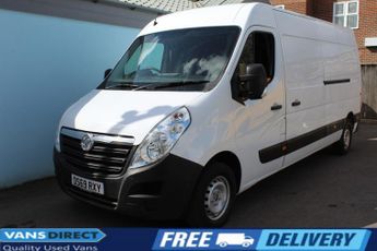 Vauxhall Movano 2.3 CDTi 3500 Panel Van 5dr Diesel Manual FWD AIR CON BULKHEAD P