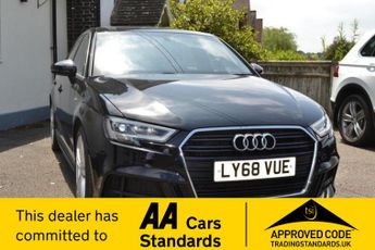 Audi A3 1.0 TFSI 30 S line Sportback 5dr Petrol S Tronic Euro 6 (s/s) (1
