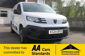 Peugeot Partner 1.5 BlueHDi 1000 Asphalt Standard Panel Van 5dr Diesel Manual SW