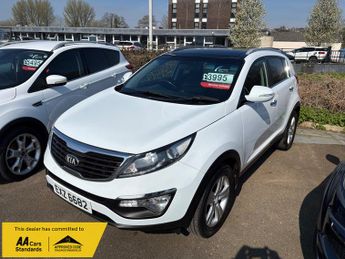 Kia Sportage 1.7 CRDi EcoDynamics 2 SUV 5dr Diesel Manual 2WD Euro 5 (s/s) (1