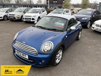 MINI Coupe 1.6 Cooper Coupe 2dr Petrol Manual Euro 5 (s/s) (122 ps)