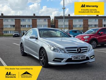 Mercedes E Class 3.0 E350 CDI V6 BlueEfficiency Sport Coupe 2dr Diesel G-Tronic E