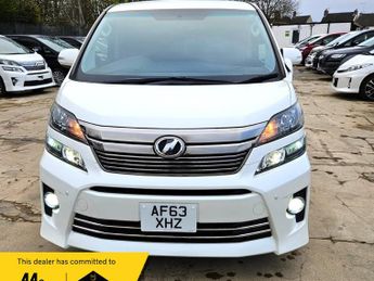 Toyota Vellfire 2.4L PETROL- UPGRADED CAR -ULEZ/CAZ PASS-FREE 36MONTHS GOLD WARR