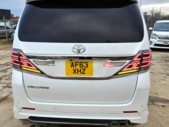 Toyota Vellfire 2.4L PETROL- UPGRADED CAR -ULEZ/CAZ PASS-FREE 36MONTHS GOLD WARR