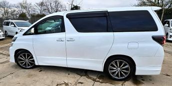 Toyota Vellfire 2.4L PETROL- UPGRADED CAR -ULEZ/CAZ PASS-FREE 36MONTHS GOLD WARR