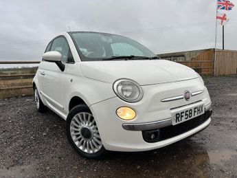 Fiat 500 1.2 Lounge Hatchback 3dr Petrol Manual Euro 4 (69 bhp)