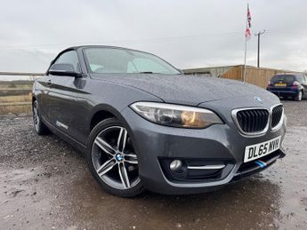 BMW 218 2.0 218d Sport Convertible 2dr Diesel Manual Euro 6 (s/s) (150 p